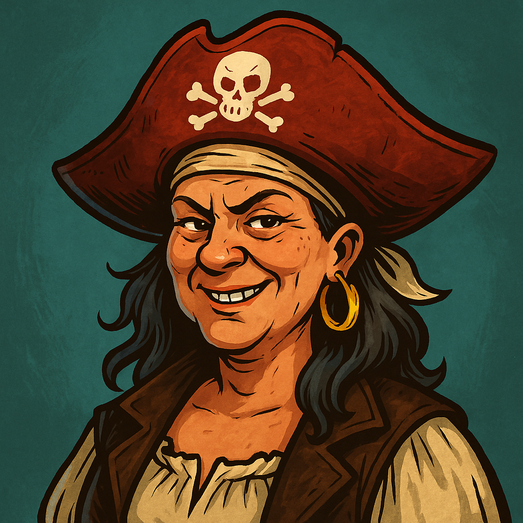 Salty Sue character portrait