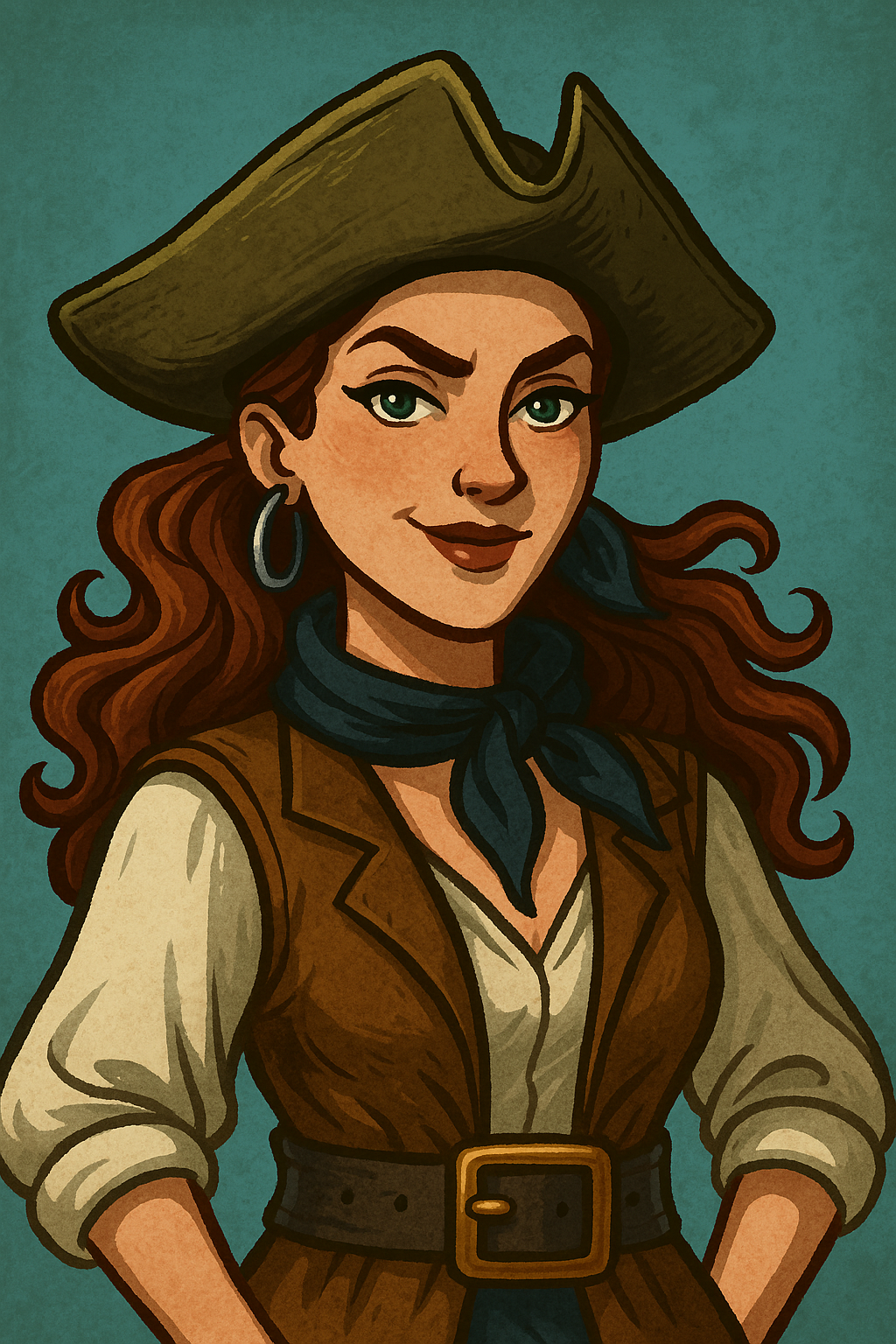Vera Vortex character portrait